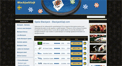 Desktop Screenshot of blackjacksajt.se